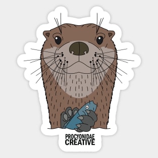 Neotropical otter Sticker